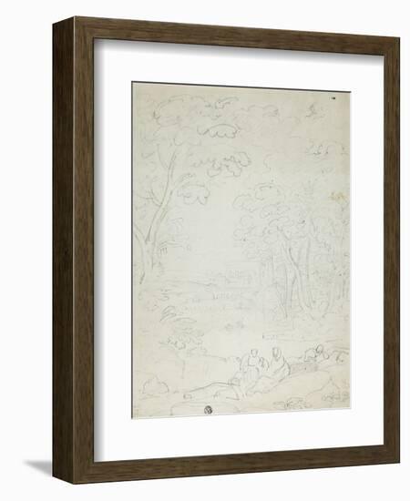 Rest on the Flight into Egypt-Richard Wilson-Framed Giclee Print