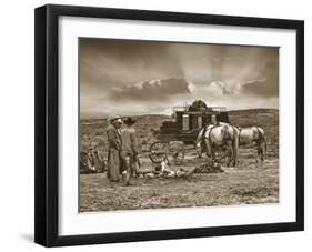 Rest Stop II-Barry Hart-Framed Art Print