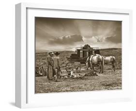 Rest Stop II-Barry Hart-Framed Art Print