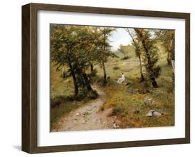 Rest Stop in Forest-Luigi Bechi-Framed Giclee Print