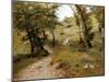 Rest Stop in Forest-Luigi Bechi-Mounted Giclee Print