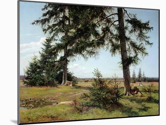 Rest, summer day. Ca. 1860-Alexander Iwanow Morosoff-Mounted Giclee Print