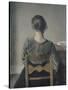 Rest-Vilhelm Hammershoi-Stretched Canvas