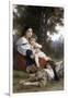 Rest-William Adolphe Bouguereau-Framed Art Print