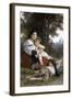 Rest-William Adolphe Bouguereau-Framed Art Print