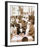 Restaurant, 1873-1942-Albert Guillaume-Framed Giclee Print