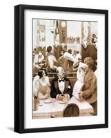 Restaurant, 1873-1942-Albert Guillaume-Framed Giclee Print