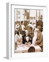 Restaurant, 1873-1942-Albert Guillaume-Framed Giclee Print