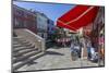 Restaurant and souvenir bags, Burano, Veneto, Italy, Europe-Frank Fell-Mounted Photographic Print