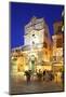 Restaurant and the Abbey Church of Saint Lucia, Ortygia, Syracuse, Sicily, Italy-Neil Farrin-Mounted Photographic Print