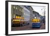 Restaurant and Tram on Sodra Hamng, Gothenburg, Sweden, Scandinavia, Europe-Frank Fell-Framed Photographic Print