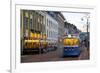 Restaurant and Tram on Sodra Hamng, Gothenburg, Sweden, Scandinavia, Europe-Frank Fell-Framed Photographic Print