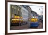 Restaurant and Tram on Sodra Hamng, Gothenburg, Sweden, Scandinavia, Europe-Frank Fell-Framed Photographic Print