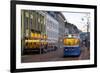 Restaurant and Tram on Sodra Hamng, Gothenburg, Sweden, Scandinavia, Europe-Frank Fell-Framed Photographic Print