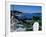 Restaurant at the Bar Harbor Inn and View of the Porcupine Islands, Maine, USA-Jerry & Marcy Monkman-Framed Photographic Print