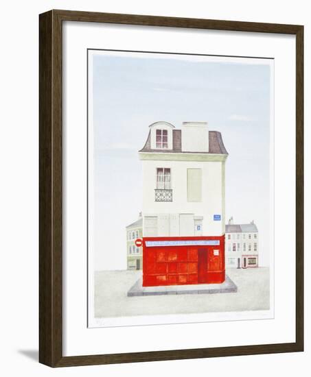 Restaurant au Vieux Paris-Mary Faulconer-Framed Limited Edition