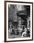 Restaurant/Bistro in the Marais District, Paris, France-Jon Arnold-Framed Photographic Print