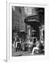 Restaurant/Bistro in the Marais District, Paris, France-Jon Arnold-Framed Photographic Print