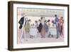 Restaurant Car in the Paris to Nice Train, 1913-Sem-Framed Giclee Print