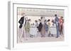 Restaurant Car in the Paris to Nice Train, 1913-Sem-Framed Giclee Print