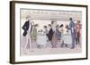 Restaurant Car in the Paris to Nice Train, 1913-Sem-Framed Giclee Print