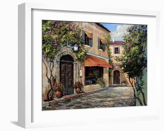 Restaurant Catherine-Vladimir-Framed Art Print