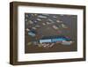 Restaurant, Chong Kneas Floating Village, Tonle Sap Lake, Near Siem Reap, Cambodia-David Wall-Framed Photographic Print