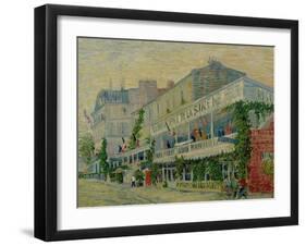 Restaurant de La Sirene at Asnieres, c.1887-Vincent van Gogh-Framed Giclee Print