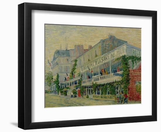 Restaurant de La Sirene at Asnieres, c.1887-Vincent van Gogh-Framed Premium Giclee Print