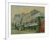 Restaurant de La Sirene at Asnieres, c.1887-Vincent van Gogh-Framed Giclee Print