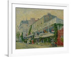 Restaurant de La Sirene at Asnieres, c.1887-Vincent van Gogh-Framed Giclee Print