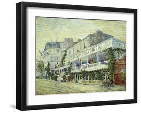 Restaurant de La Sirene at Asnieres, c.1887-Vincent van Gogh-Framed Giclee Print