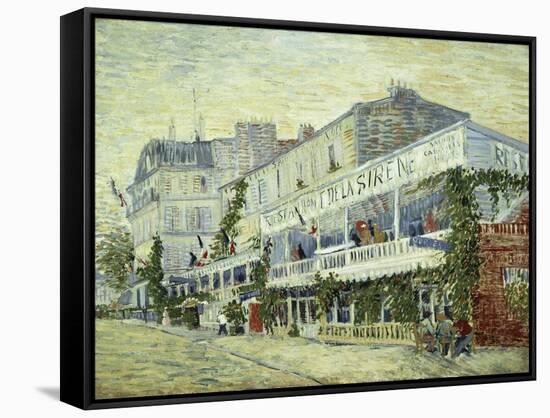 Restaurant de La Sirene at Asnieres, c.1887-Vincent van Gogh-Framed Stretched Canvas