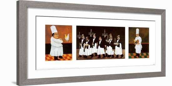 Restaurant des Capucines-Guy Buffet-Framed Art Print