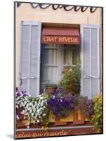 Restaurant Facade, Aix-En-Provence, Provence, France-Doug Pearson-Mounted Photographic Print