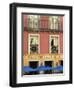 Restaurant Facade and Umbrellas, Guanajuato, Mexico-Nancy Rotenberg-Framed Photographic Print