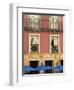 Restaurant Facade and Umbrellas, Guanajuato, Mexico-Nancy Rotenberg-Framed Photographic Print