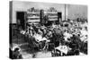 Restaurant for Students, Paris, 1931-Ernest Flammarion-Stretched Canvas