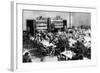 Restaurant for Students, Paris, 1931-Ernest Flammarion-Framed Giclee Print