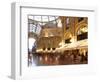 Restaurant, Galleria Vittorio Emanuele, Milan, Lombardy, Italy, Europe-Vincenzo Lombardo-Framed Photographic Print