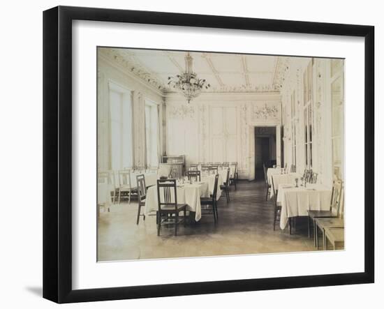 Restaurant, House of the Association of Literature and Arts, Russia, 1900s-null-Framed Giclee Print