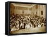 Restaurant, House of the Association of Literature and Arts, Russia, 1910s-null-Framed Stretched Canvas