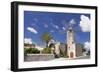 Restaurant in a Windmill, Sineu, Majorca (Mallorca), Balearic Islands, Spain, Mediterranean, Europe-Markus Lange-Framed Photographic Print