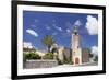 Restaurant in a Windmill, Sineu, Majorca (Mallorca), Balearic Islands, Spain, Mediterranean, Europe-Markus Lange-Framed Photographic Print