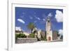 Restaurant in a Windmill, Sineu, Majorca (Mallorca), Balearic Islands, Spain, Mediterranean, Europe-Markus Lange-Framed Photographic Print