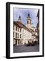 Restaurant in Cobbled Street, Ljubljana, Slovenia, Europe-Matthew Williams-Ellis-Framed Photographic Print