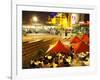 Restaurant in Federation Square, Melbourne, Victoria, Australia-David Wall-Framed Photographic Print