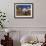 Restaurant in Piazza Duomo at Dusk, Milan, Lombardy, Italy, Europe-Vincenzo Lombardo-Framed Photographic Print displayed on a wall