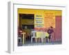 Restaurant in Puerto Corinto, Department of Chinandega, Nicaragua, Central America-Richard Cummins-Framed Premium Photographic Print