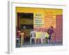 Restaurant in Puerto Corinto, Department of Chinandega, Nicaragua, Central America-Richard Cummins-Framed Photographic Print